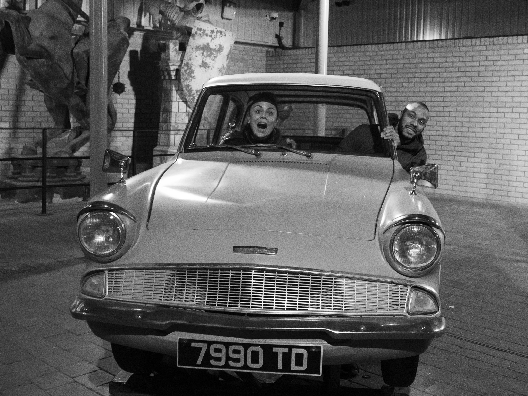 Voiture volante dans Harry Potter
