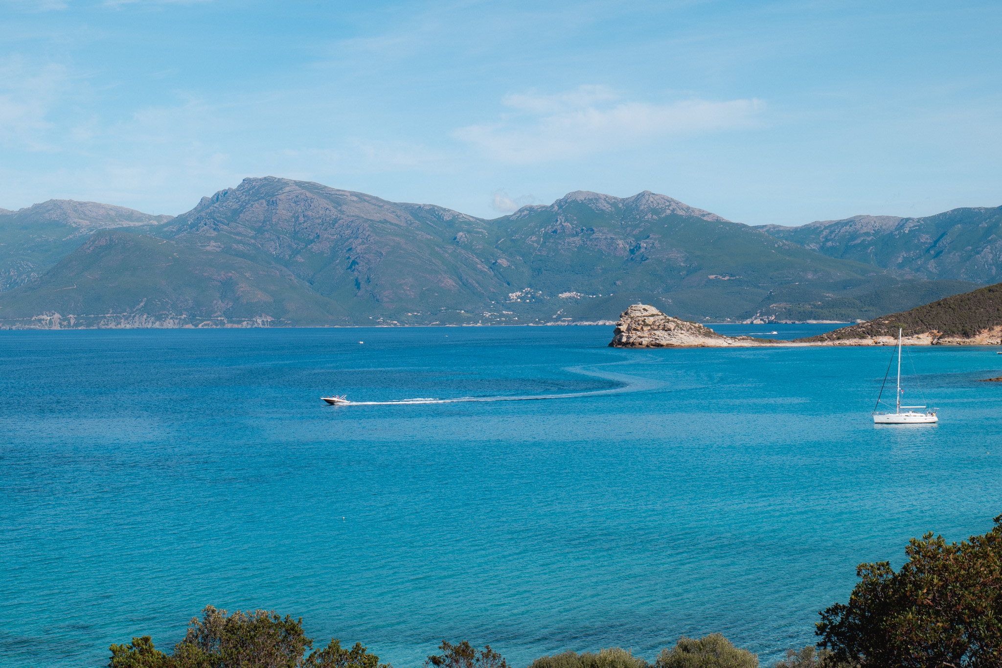 plage de Saleccio et Lotu dans le désert des Agriates