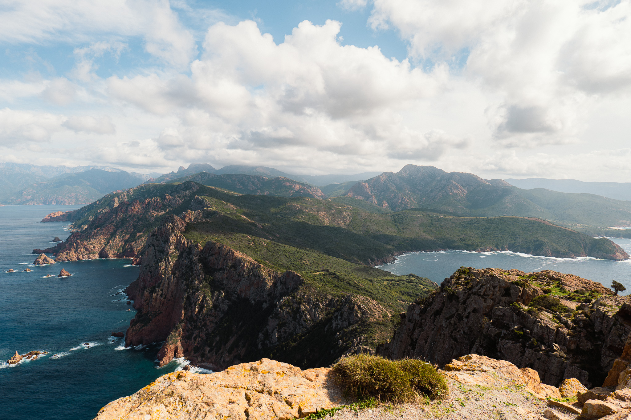Randonnée du Capo Rosso en Corse