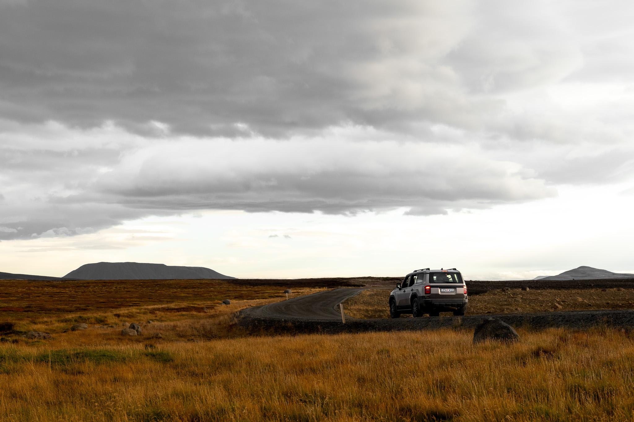 Piste pour aller à Kerlingarfjoll en Islande