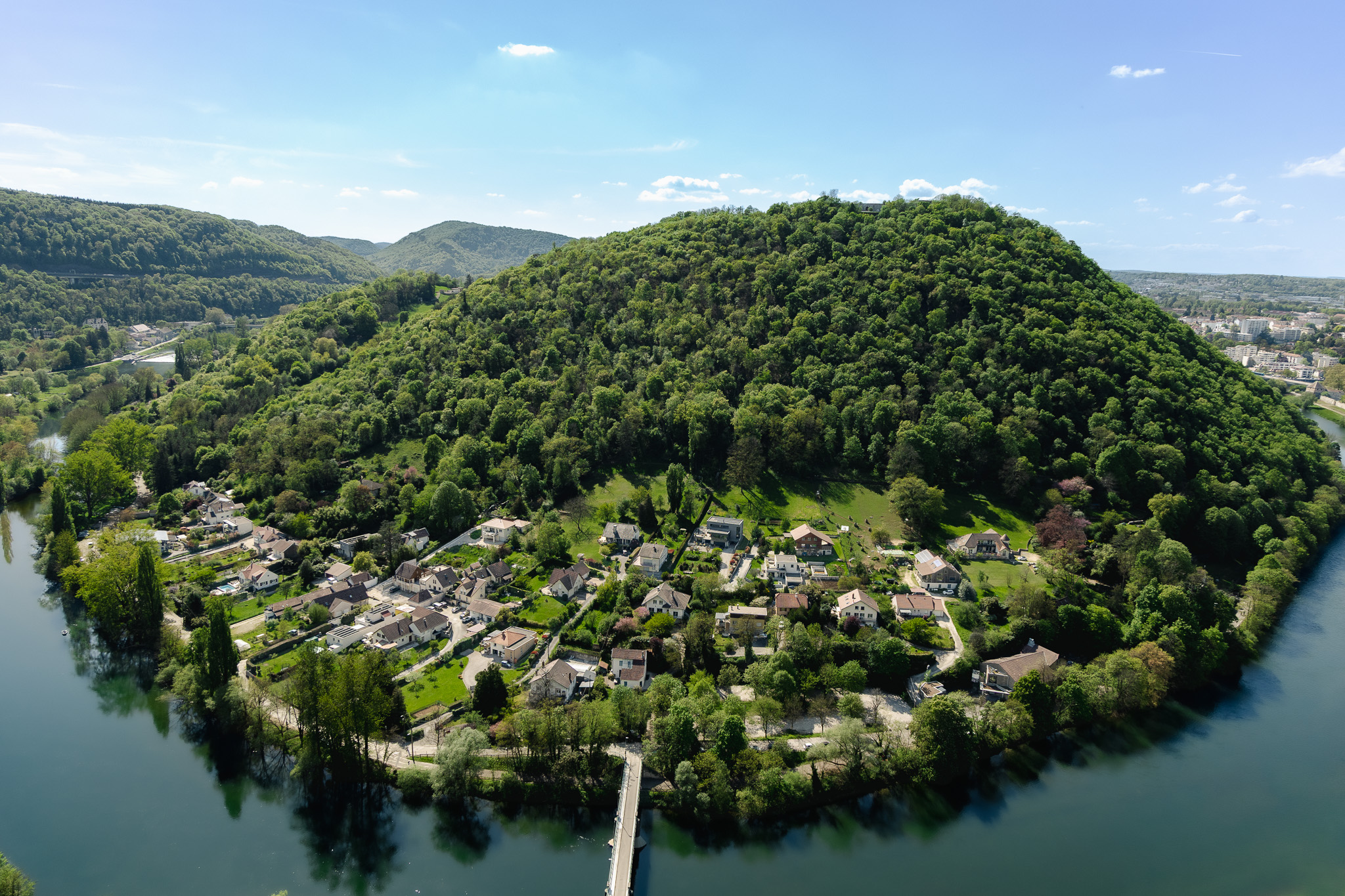 vue depuis de la citadelle de Besançon